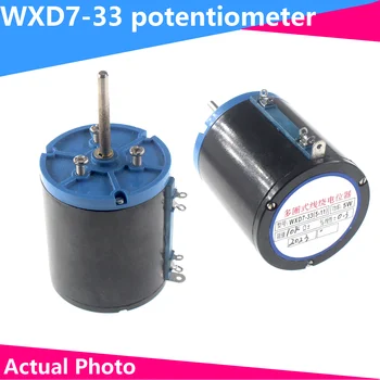 WXD7-33 precíziós 5W többfordulatú huzaltekercselt potenciométer 10 fordulattal WX5-11 állítható ellenállás 1K 2K2 4K7 10K