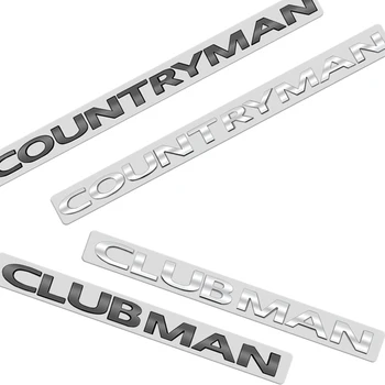 Mini Cooper S Countryman R60 R61 Clubman F56 R57 R52 R53 R56 Új fém embléma autó matrica betű jelvény karosszéria csomagtartó dekoráció