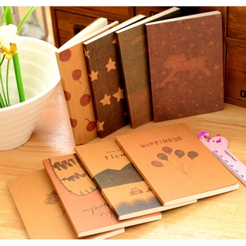Új, kézzel készített napló Emlékeztető Álomfüzet diákoknak és iskolai papír Jegyzettömb üres napló