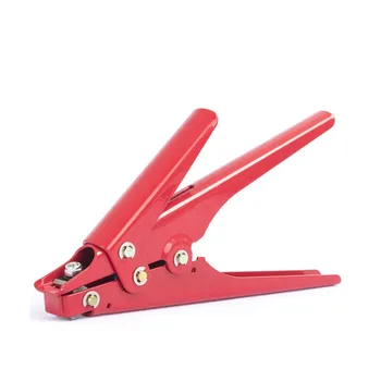 O50 Piros 2,4-9 mm Kábelkötegelő pisztolyfeszítő és vágószerszám műanyag nylon kábelkötegelő fogóhoz vagy kötőelemekhez circlipstang