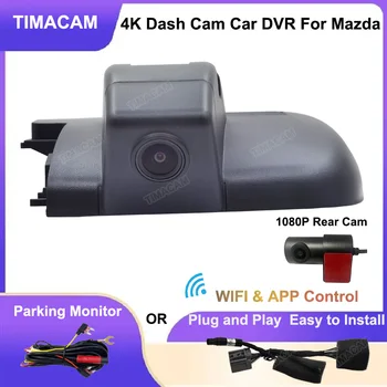 Ultra HD 4K 2160P autós DVR videofelvevő Dedikált első és hátsó műszerfalkamera a Mazda atenza számára Mazda 6 2018 2019 2020 2021 2022
