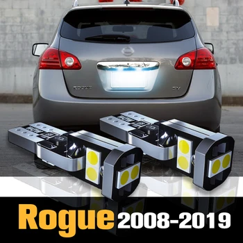 2db Canbus LED rendszámtábla lámpa tartozékok Nissan Rogue 2008-2019 2010 2011 2012 2013 2014 2015 2016 2017 2018
