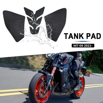 Motorkerékpár csúszásmentes oldalsó üzemanyagtartály párna matricák Vízálló gumi matrica Yamaha MT-09 MT09 2021-HEZ