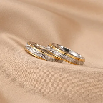 Divat Női gyűrűk Luxus tervezői eljegyzés Esküvői menyasszonyi zenekarok Lány Valentin-napi ajándékok Ékszer kiegészítők