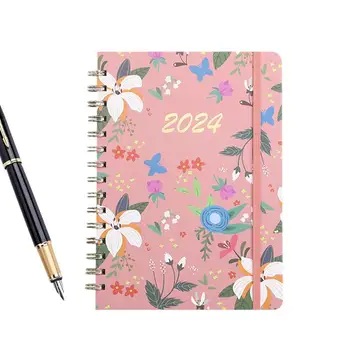 A5 Journal Notebook Diary Daily Planner Journal A5 Thick Journal Waterproof Soft Cover gyűrűs iratrendező íráshoz munka üzleti