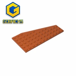 Gobricks GDS-M049 Ék, Lemez 12 x 6 Bal kompatibilis a LEGO 30355 Építőelemek Gyerekjátékok ajándékok