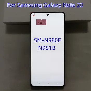  Samsung Galaxy Note 20 5G LCD kijelző digitalizáló Galaxy Note20 SM-N980F N981B LCD kijelző érintőpanelhez