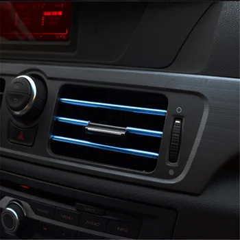 Car Air Outlet dekorációs csík belső tartozékok BMW 760Li 320d 135i 335is robogó Gran E36 F30