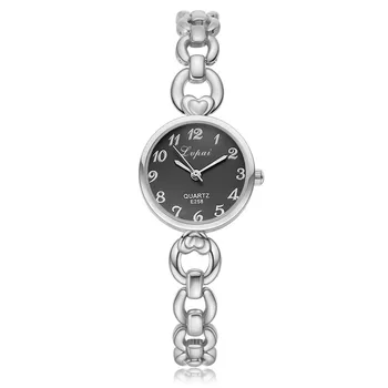 Fashion Ladies Women Unisex rozsdamentes acél strassz kvarc karóra reloj para mujer часы женские наручные kvarc órák