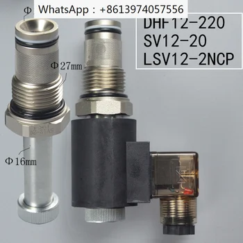 Két pozíció két normál menetes dugaszolható elektromágneses hidraulikus szelep DHF12-220 SV12-20 LSV12-2NCP