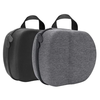 1 készlet tárolótáska Kemény héjú tárolótáska EVA nyomáscsökkentő táska Oculus Quest 2 VR multifunkciós szemüvegtokhoz