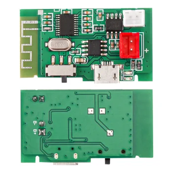 3.7V 3W Mini Power Audio erősítő kártya Micro USB C típusú erősítő modul sztereó hangszóró erősítő kártya Arduino Bluetooth-hoz