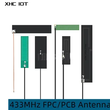  10db / tétel 433MHz PCB antenna FPC antenna sorozat XHCIOT körsugárzó nyereség 2-3dBi Lora beépített antenna IPEX IPX antenna