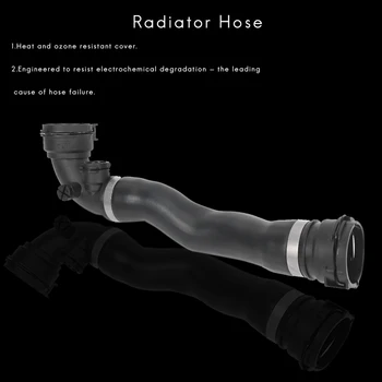 Autó radiátor hűtőcső gumi hűtőfolyadék Radiátor tömlő BM-W 3 sorozathoz E46 E90 320 323 325 328 330 11531436406