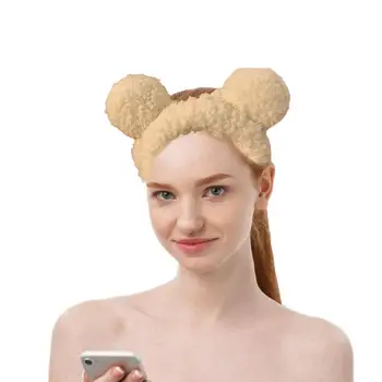 Spa fejpántok nőknek Bőrbarát és puha fejpánt aranyos dizájnnal Női hajpánt arcmosáshoz Smink Bőrápolás