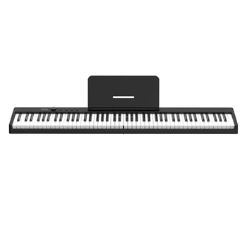 Konix 88 billentyű Zongora Digitális zene Elektronikus billentyűzet Összecsukható Midi Light Electric Piano Kids ajándék billentyűzettel Ph88C