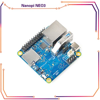 Nanopi NEO3 Mini Development Board (SBC) RK3328 Gigabit Ethernet port 1GB/2GB DDR4 RAM OpenWrt/Ubuntu Nanopi NEO2 NPI13