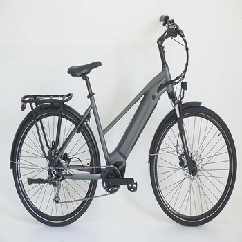 Trekking stílusú elektromos kerékpár Bafang M510 középmotorral 250W