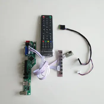TV LCD LED RF VGA AV USB LED HDMI-kompatibilis vezérlőkártya N156BGE-L11/L21 N156BGE-L31/L41 1366×768 15,6