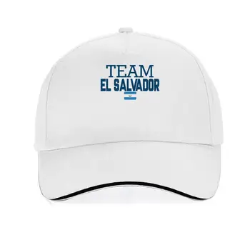 Új sapkalap Akciós Divat Nyári nyomat Baseball sapka Férfiak El Salvador csapat Fociamerikai