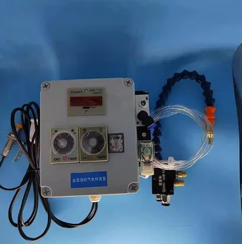 Automatikus kettős késleltetésű indukciós légfúvás, anyagfúvás és porfúvás vezérlőberendezés lyukasztó préshez