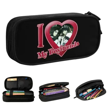 Tokio Hotel Tom Kaulitz Tokok Fun Scream Dead Pen Holder táskák Diák Big School kellékek Kozmetikai ceruza doboz