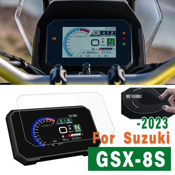 GSX-8S GSX8S tartozékok motorkerékpár műszerfal védő műszerfal képernyő Suzuki GSX 8S 2023 védőfóliához Karcmentes