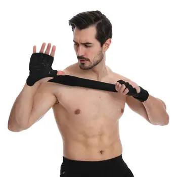 Edzőtermi kesztyűk Fitness súlyemelő kesztyűk Testépítés Edzés Sport Edzés Sport edzés Kesztyű férfiaknak Női M/L/XL Sport