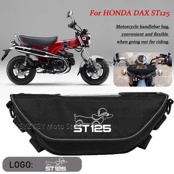 kormány táska Motorkerékpár tartozékok szerszámtáska Honda DAX ST125 ST 125 modellekhezVíz- és porálló Kényelmes utazás