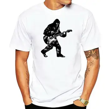 Férfi póló Sasquatch gitár Vintage gitáring Gitáring Pearl White Jam Band póló póló női