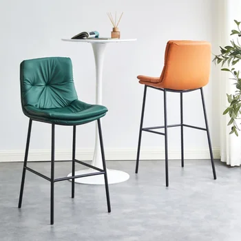 Accent Nordic Bar székek Kávé konyha Modern etetőpult székek Erkély sziget Taburete Alto Szandály Bútor HD50BY
