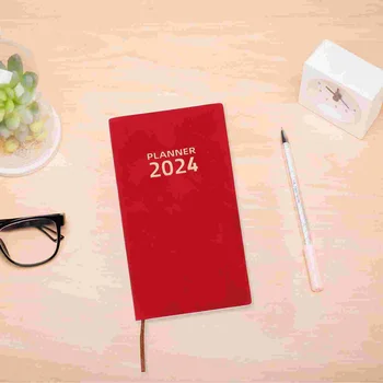 2024 Könyvek ütemezése Napirend Jegyzettömb Havi heti napi naptár tervező Jegyzettömbök Angol változat jegyzetfüzet