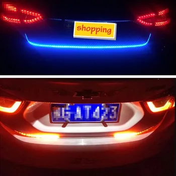Autó hátsó dekoráció LED kiegészítők passat kia sportage 3 opel zafira lada vesta nissan qashqai j11 kia sorento benz asx