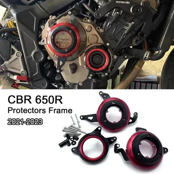 HONDA CB650R CBR650R alumíniumötvözetből készült motor átlátszó védőburkolatához 2021 2022 2023 CB 650R védőkeret