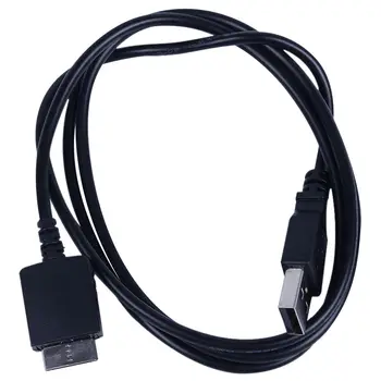 USB adattöltő kábel Walkman E052 A844 A845 MP3 MP4 lejátszó fekete