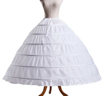 6 Karika alsószoknya Alsószoknya báli ruhához Ruha Fehérnemű Krinolinos esküvői kiegészítők