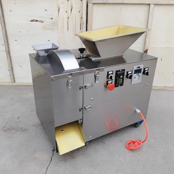 Kereskedelmi tésztavágó rozsdamentes acél tésztavágó gép Kisüzemi automata tésztaosztó kerekítő gép
