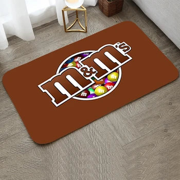 M Csokoládék csúszásmentes szőnyeg Szoba szőnyegek Konyhai szőnyeg Erkély Fürdőszoba Szőnyeg lábfürdő Ház bejárati ajtó Padló Home Welcome Textil