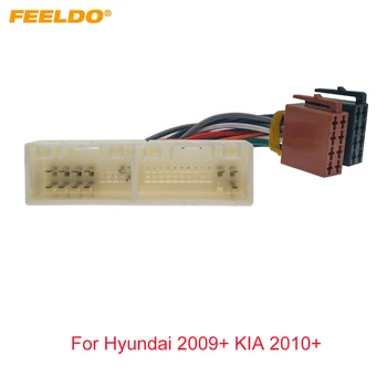 FEELDO autórádió Audio sztereó átalakító dugó Kábel adapter KIA to ISO CD-hez Rádió kábelköteg Eredeti fejegység kábel