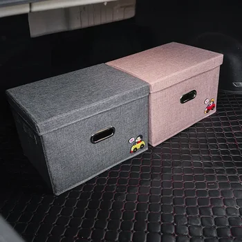 Tároló doboz rajzfilm multifunkcionális összecsukható tárolódoboz Egyéb tárgyak tároló szerszám autó csomagtartó válogató doboz