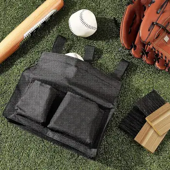 Baseball softball játékvezető táska baseball felszerelés tároló oldalsó tároló umpire táska Oxford fogasszíj szövet softball táska nagy U1y3