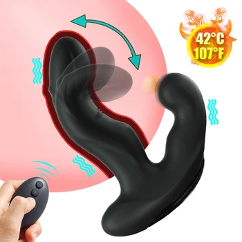 Wiggling rezgő popsi dugó Anális vibrátor férfiaknak Távirányítós szex játékok nőknek Szamár Anális dildó Prosztata masszírozó Buttplug