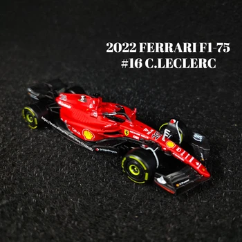 Bburago 2022 F1 autómodell 1:43 Ferrari Mercedes Red Bull Racing Mclaren Alfa Romeo Formula 1 replika miniatűr gyerekjáték fiúknak