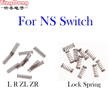 100db rugók Nintendo Switch NS Joy-Con javítás rugó L R ZL ZR Nintendo kapcsolóhoz csavarok vezérlő zár csatok