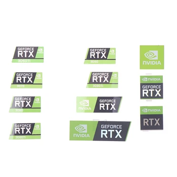 RTX 3090TI 3080TI 3070 3060 asztali matrica laptop grafikus kártya címke