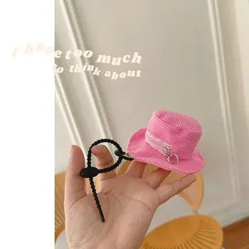 Mini vödör kalap érme pénztárca aranyos design fülhallgató kulcs érme tároló táska kis pénztárca táska medál trend