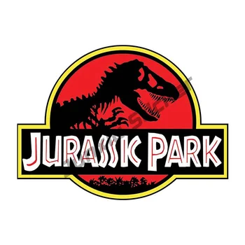Jurassic Park ajtó vinil matrica vicces dinoszaurusz autó matricák Szélvédő lökhárító ablakok JDM autódekorációs kiegészítők KK13 * 10cm