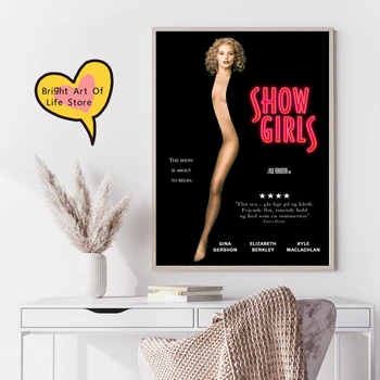 Showgirls (1995) Film poszter borító fotó nyomtatás vászon Wall Art Home Decor (keret nélkül)