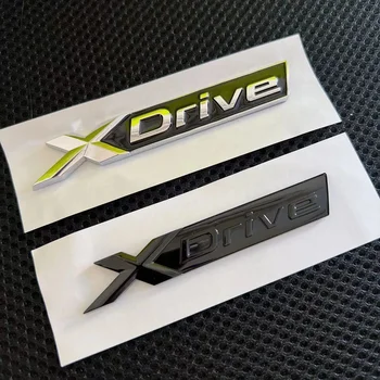 1X Új króm fekete sárvédő kisbetűk XDrive emblémák BMW 1 3 4 5 6 7-es sorozat X1 X3 X4 X5 X6 Z4 GT X Drive jelvények