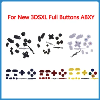 1Set For New 3DSXL Full Buttons ABXY For New 3DSXL 3DSLL Host Full Set Complete Pad L R ZL ZR Home ON/OF bekapcsológombok tartozék
